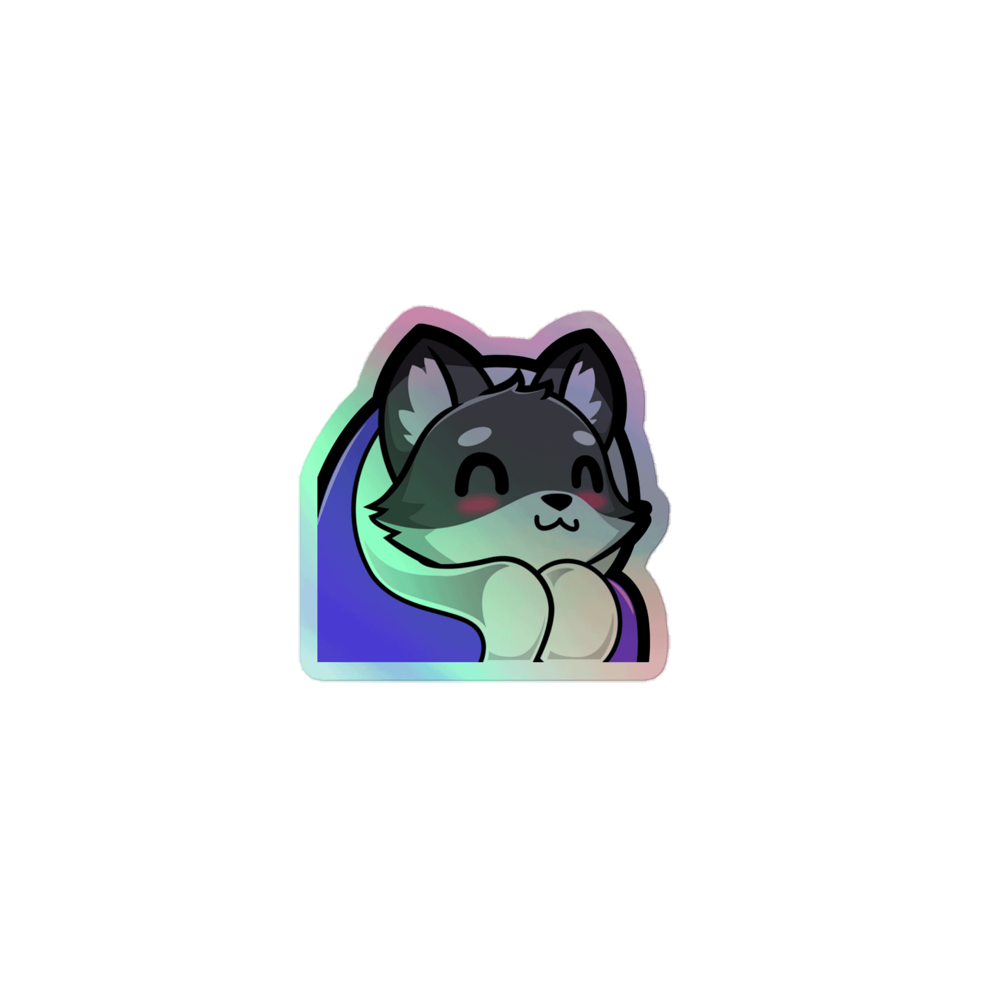 Cozy Holo Sticker product image (1)