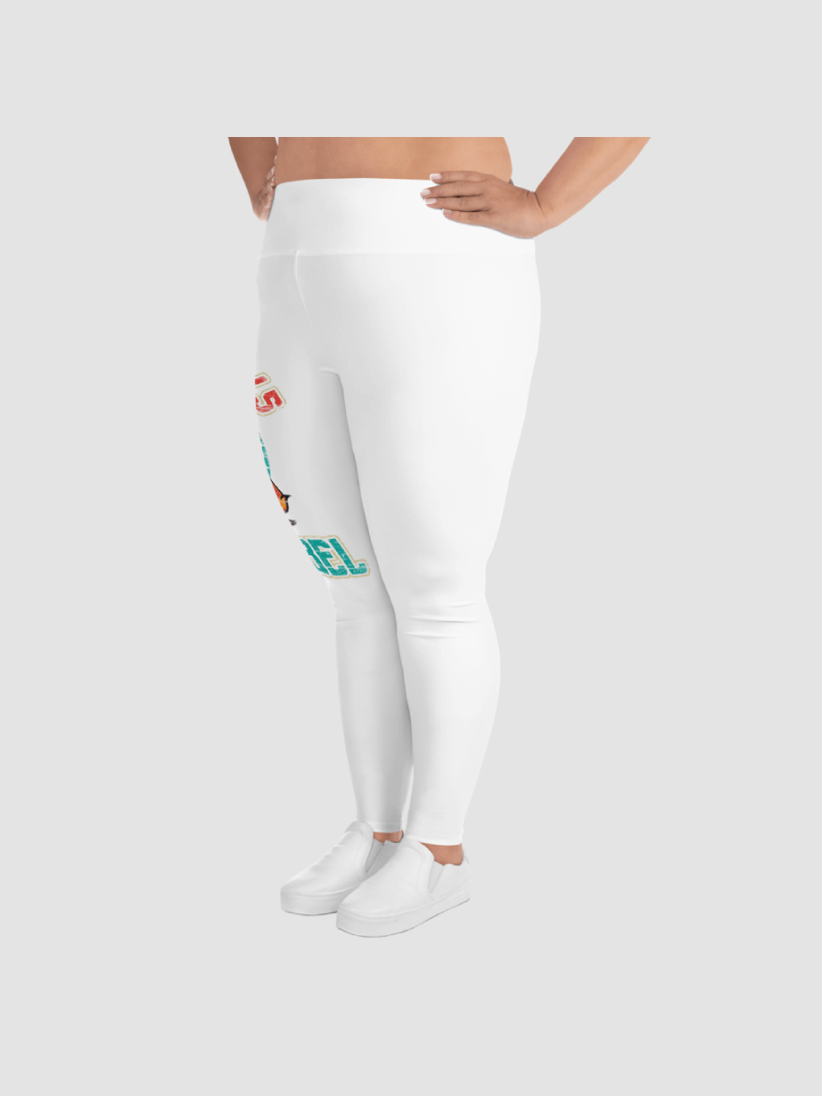 Iron Shadows White Leggings (2XL-6XL) product image (4)