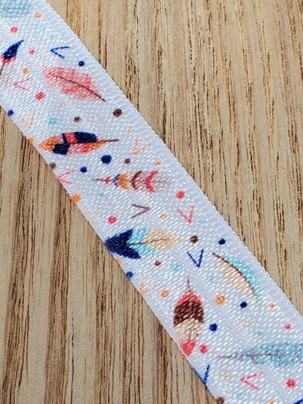 Feathers Elastic Bracelet | Handmade Accessory for Bellabeat Leaf Urban & Ivy product image (3)