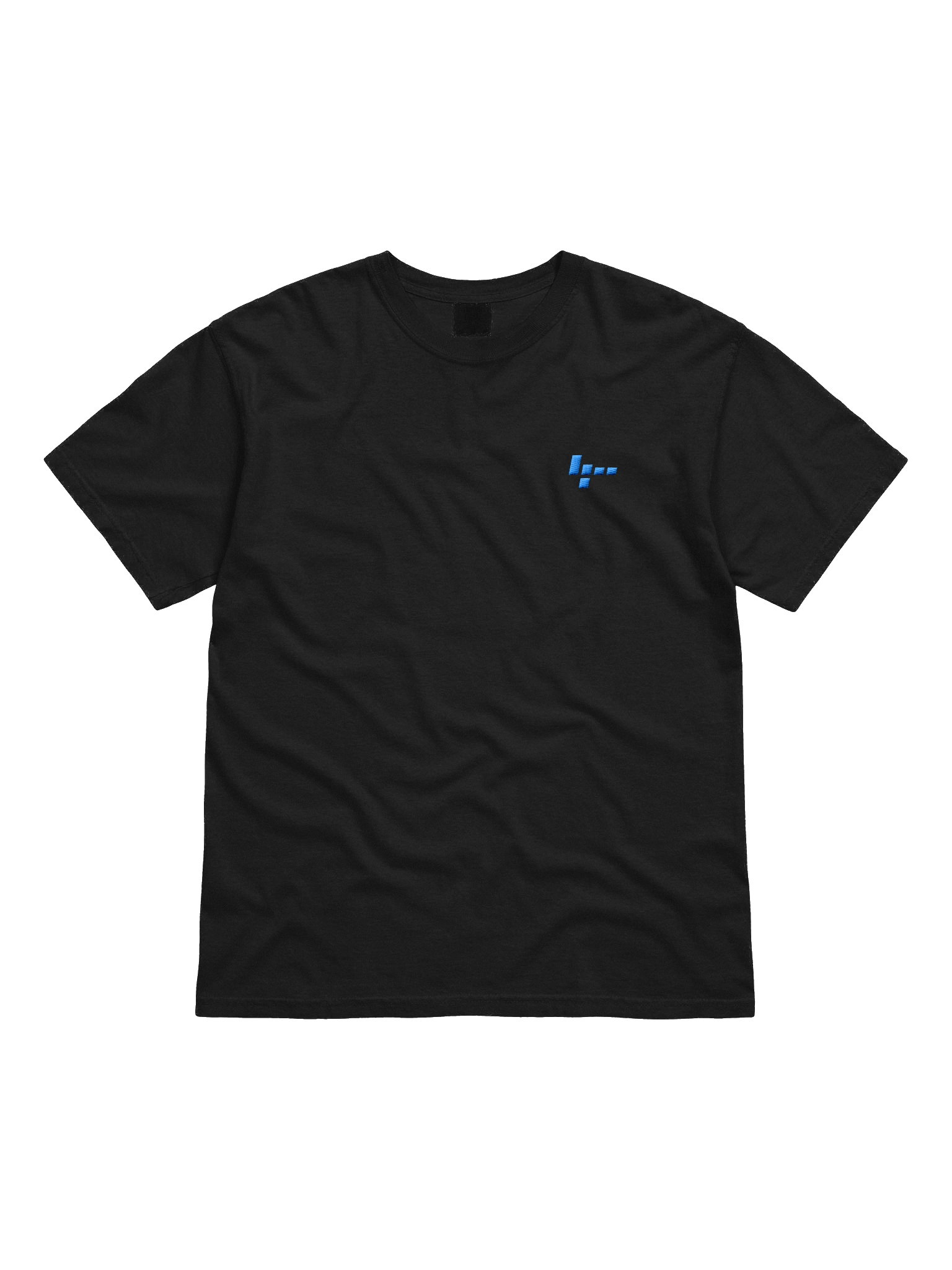 Pwned Icon Blue Logo Tee - Embroidered product image (1)