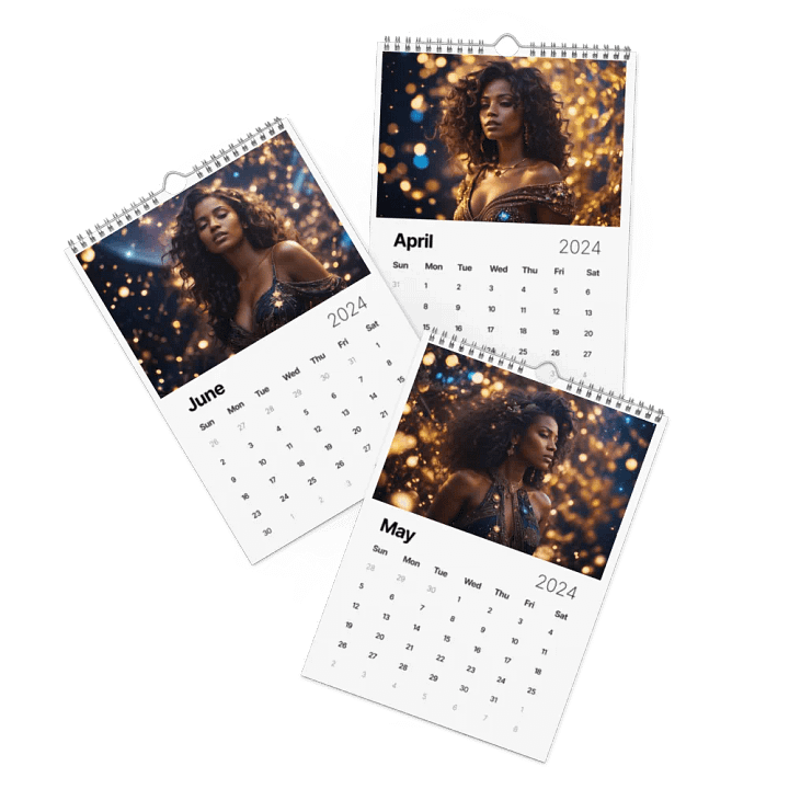 Celestial Wonders: A Stellar Journey in 2024 Calendar product image (2)
