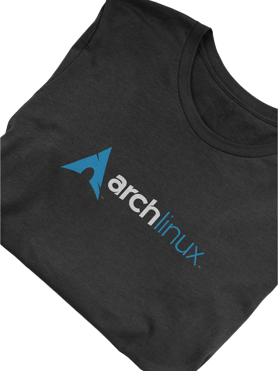 T-Shirt with Arch Linux Logo product image (2)