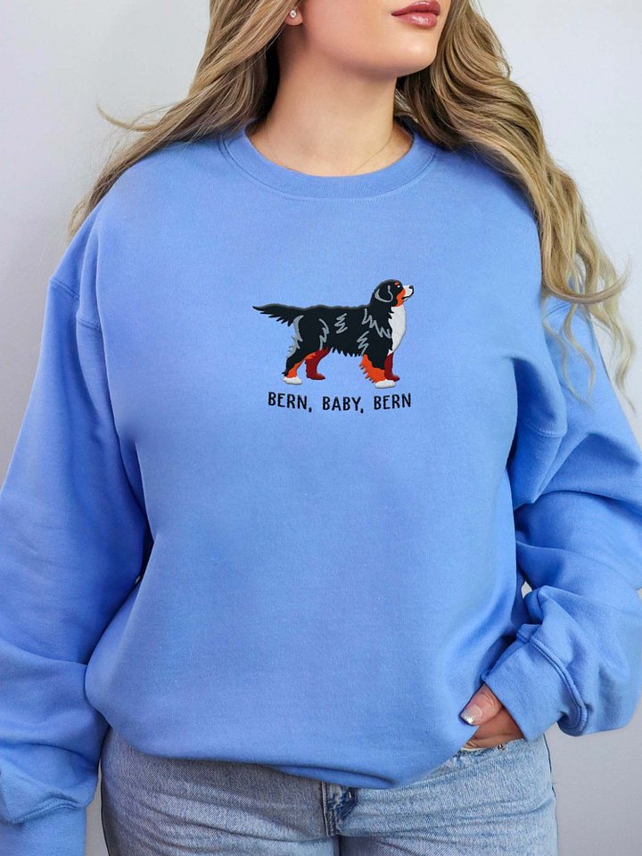 Bern, Baby, Bern Sweatshirt (Embroidered) of a Bernese Mountain Dog product image (2)