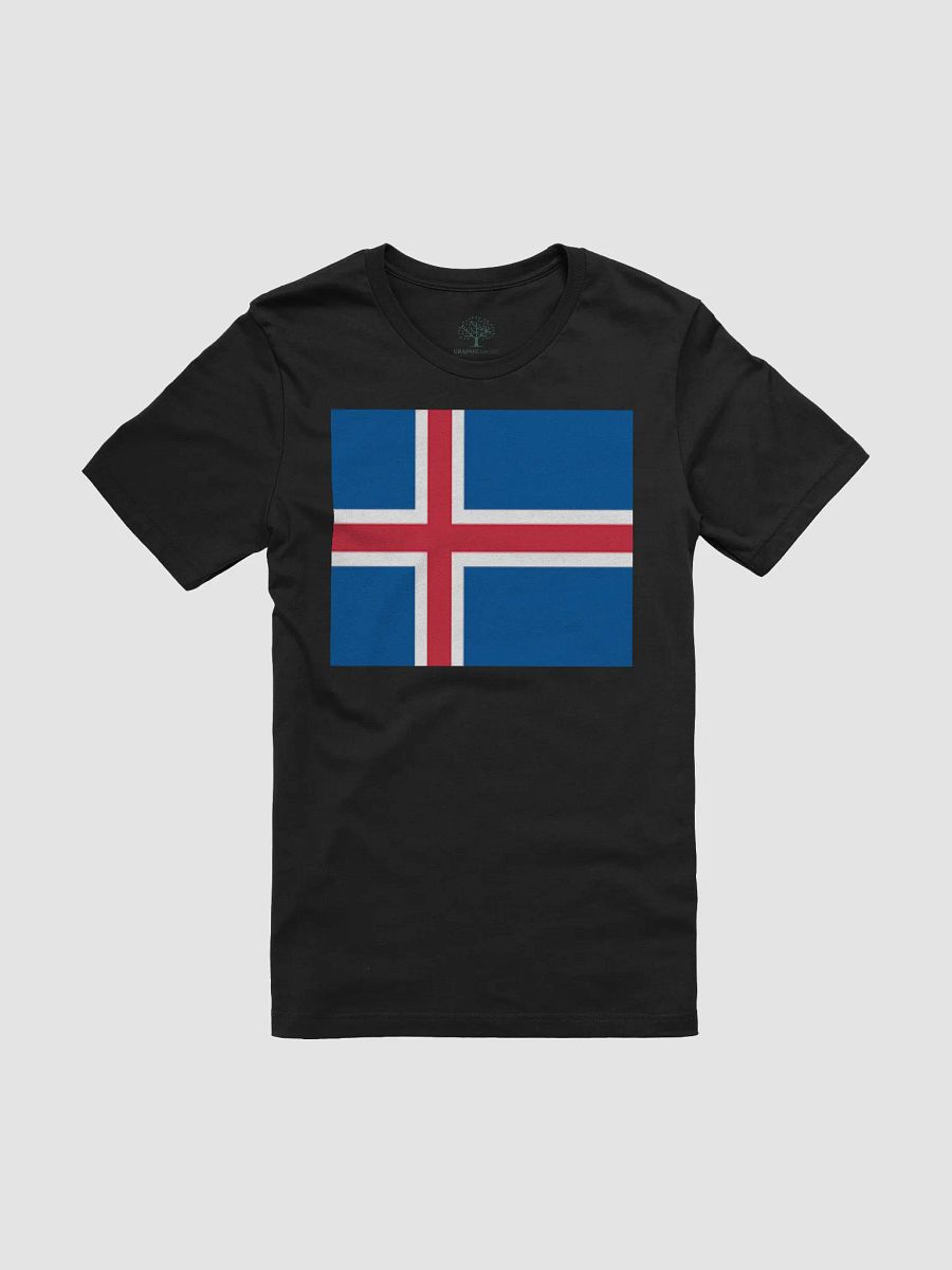 Exclusive Supersoft Unisex Iceland Flag Graphic Tee by Graphic Grove product image (3)