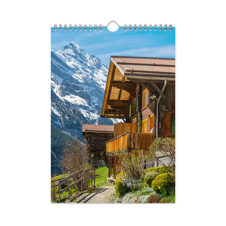 Swiss Landscapes Calendar 2026 product image (1)