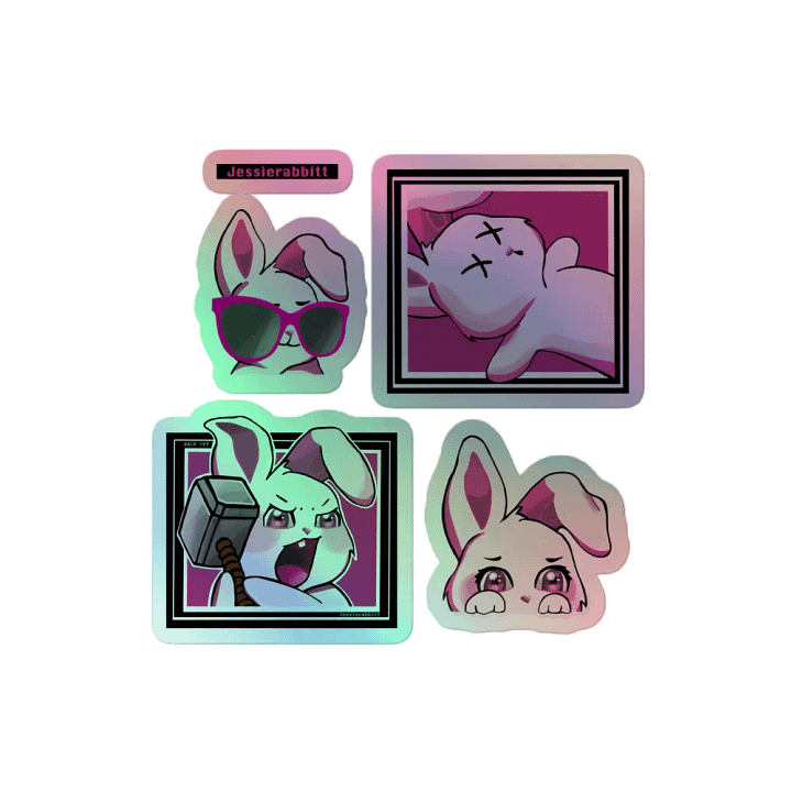 holographic sticker set product image (2)