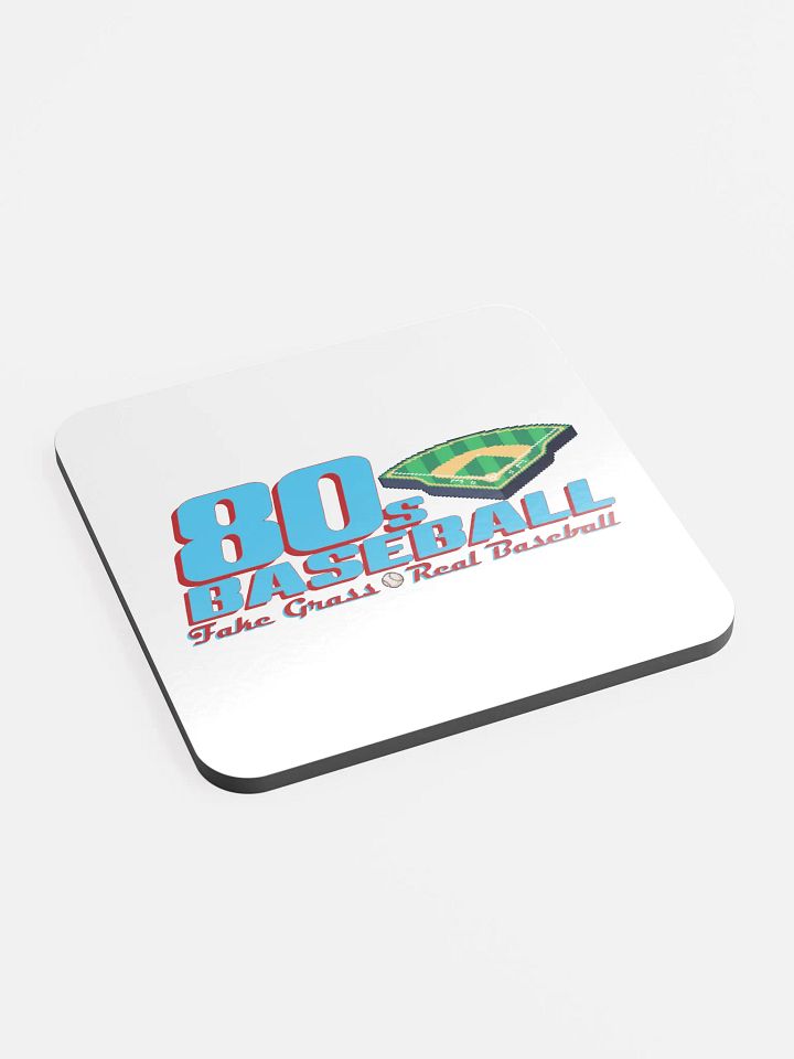 '80s Baseball Cork Coaster product image (2)
