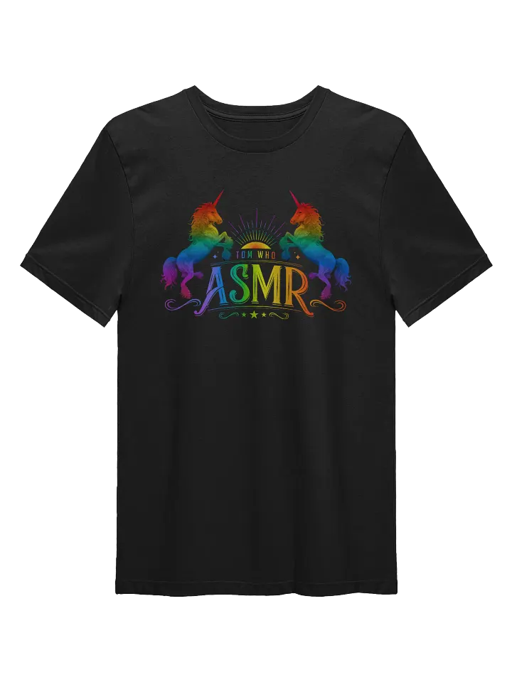 ASMR Unicorns Rainbow / Fitted Tee product image (1)