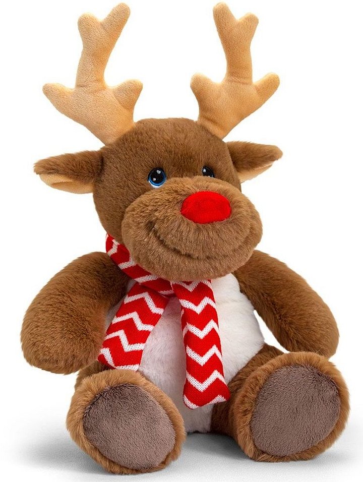Keel Toys Keeleco - Rudolph renul cu esarfa, 25 cm product image (1)