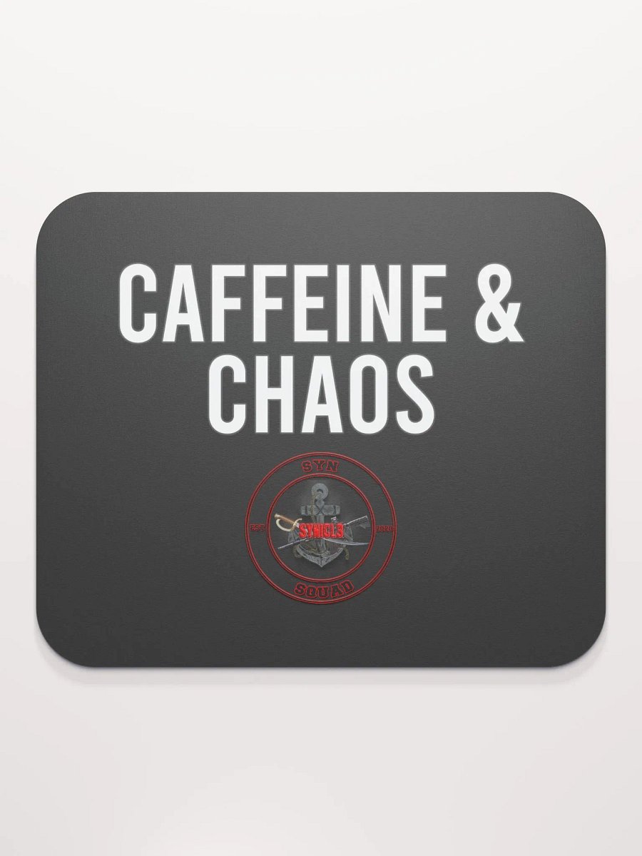 Caffeine & Chaos - Mouse Pad product image (1)