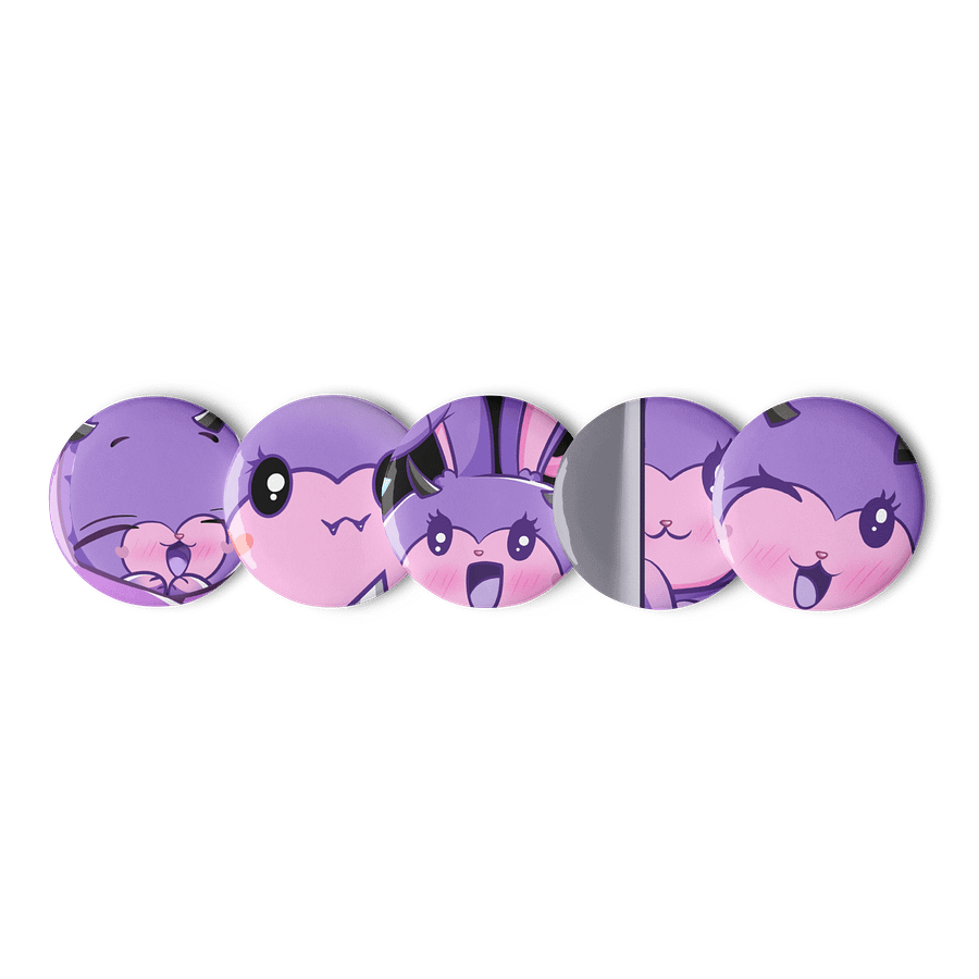 💜Hexie Bun Pin Set product image (1)