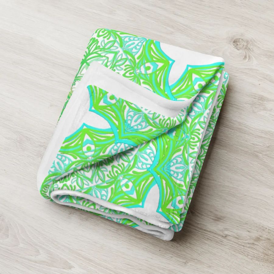 Mystic Garden Throw Blanket product image (8)