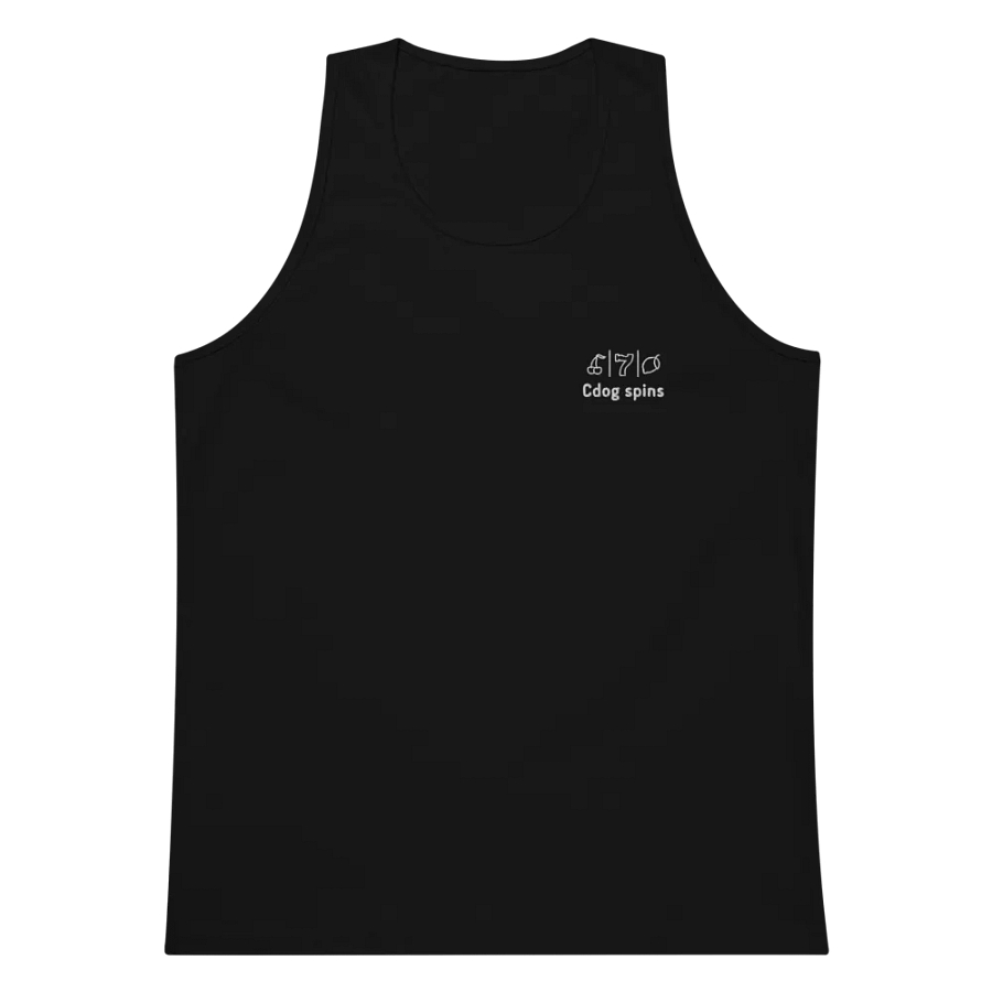 Cdog Spins Embroided Tank Top product image (10)