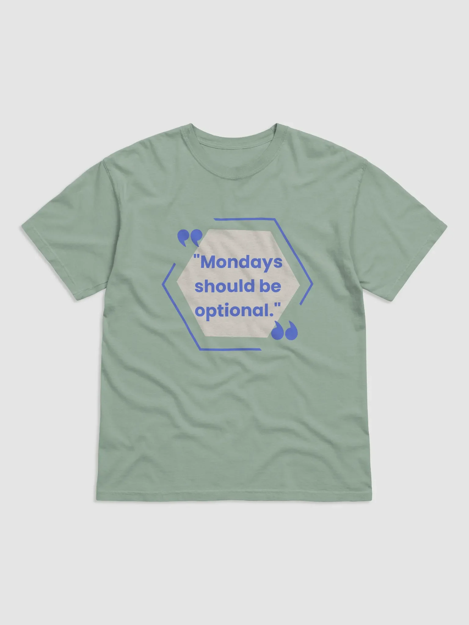 Optional Mondays Hexagon Tee product image (1)