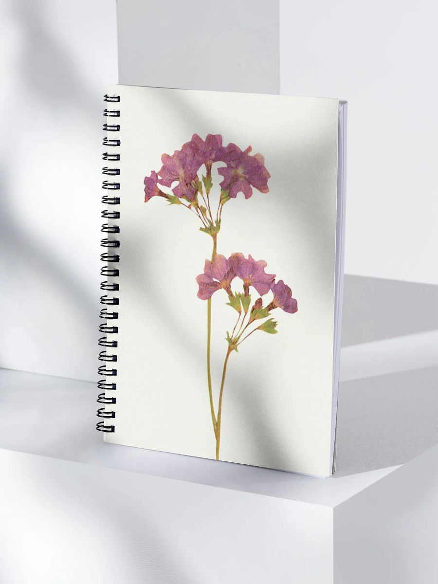 Watercolor Flowers Spiral Notebook product image (4)
