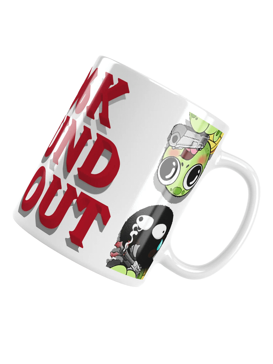 WOMBLE'S F AROUND WHITE MUG product image (11)