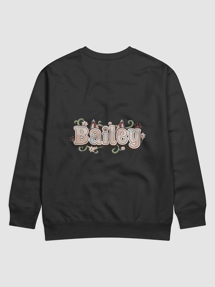 Floral Feline Vibes Sweatshirt product image (2)