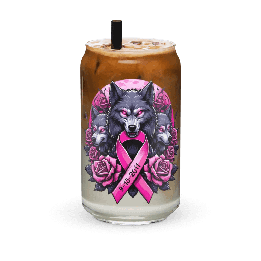 Wolves for Hope Can Glass product image (8)