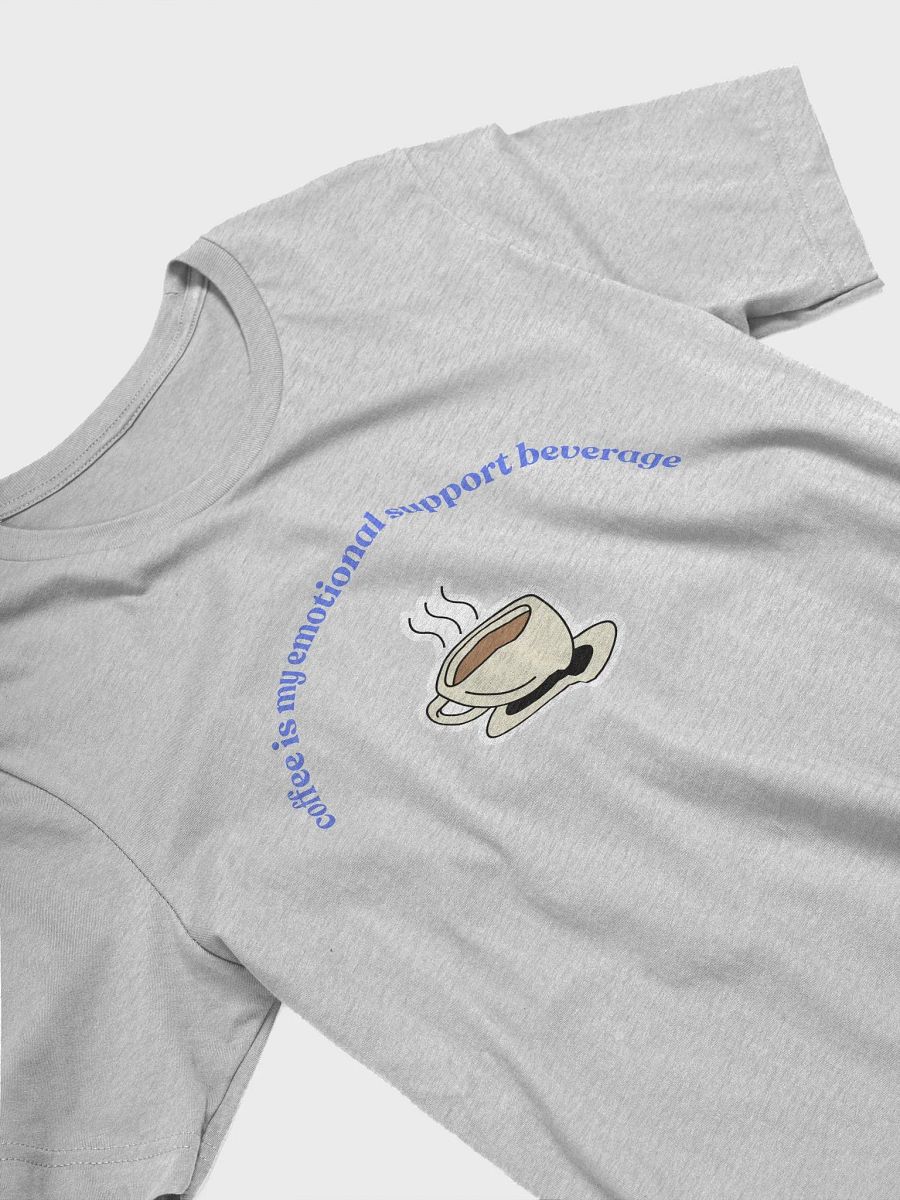 Coffee=Emotional Support T-Shirt (blue) product image (3)