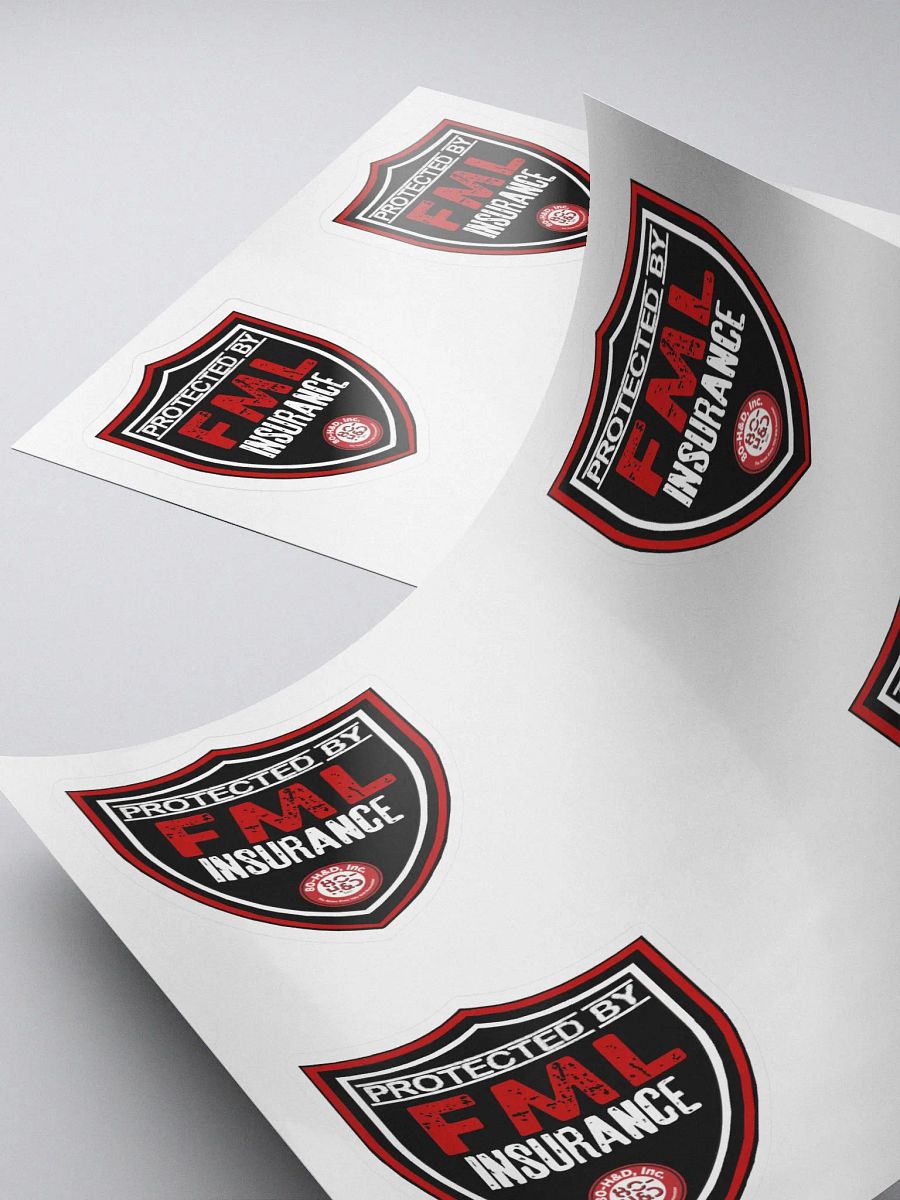 FML Insurance Sticker Sheet product image (4)