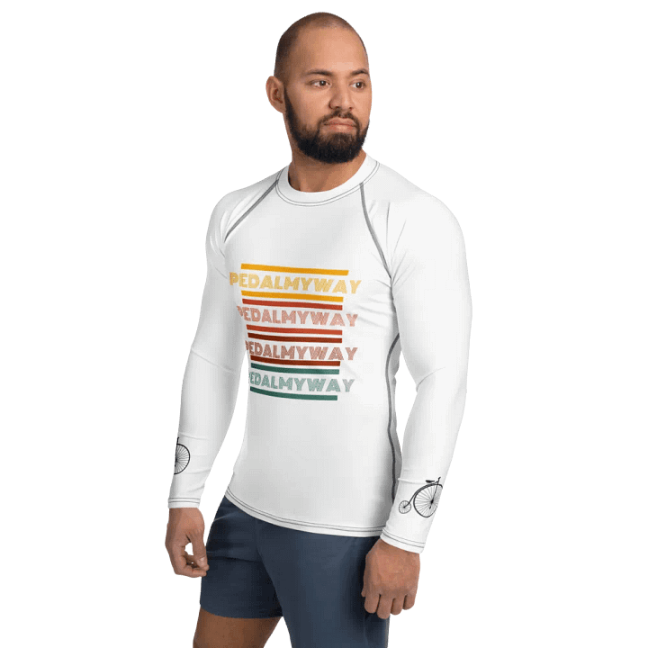 Gradient Motion Men's Rash Guard product image (2)