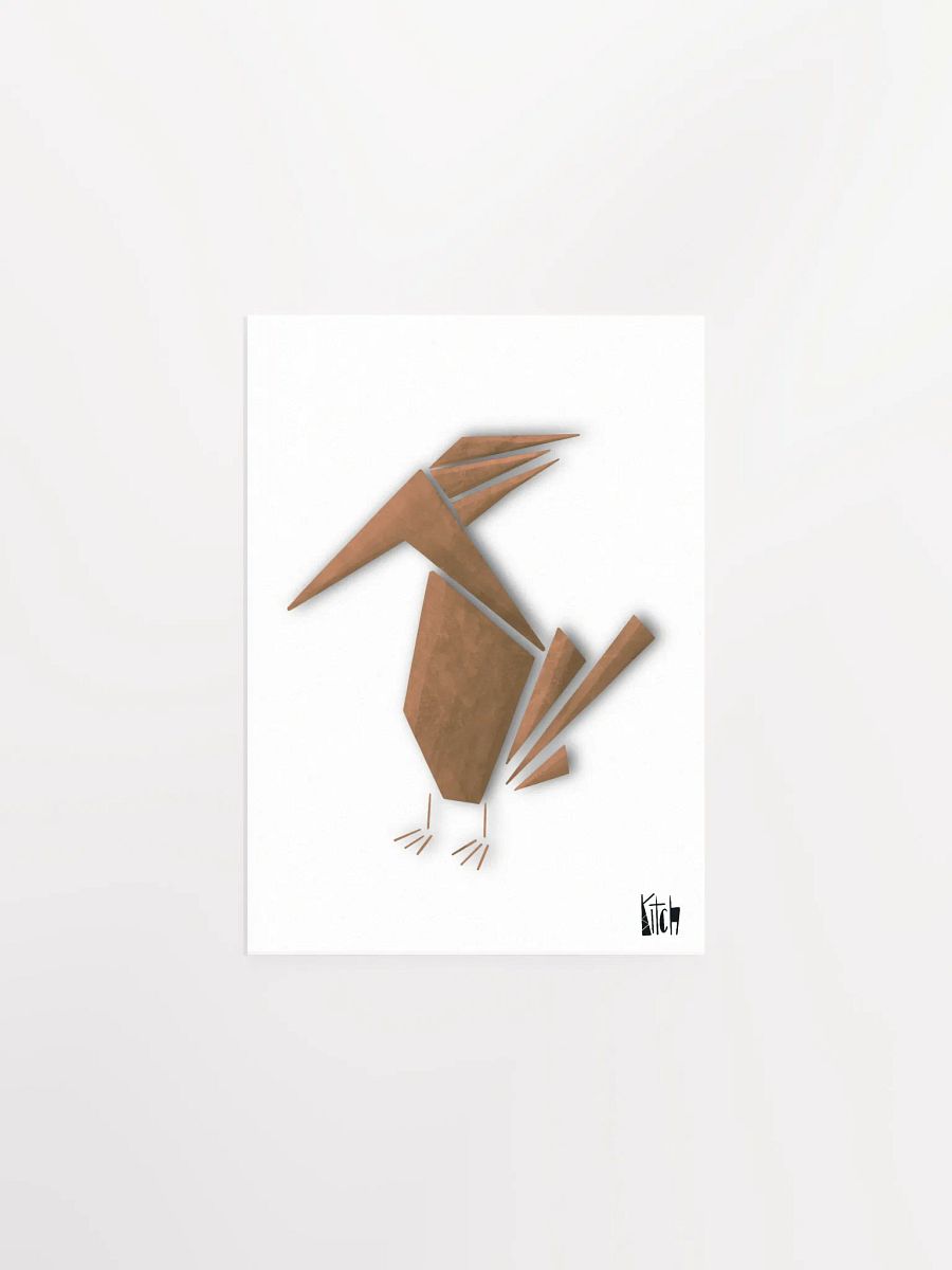 Geometric Roadrunner Art Print product image (1)