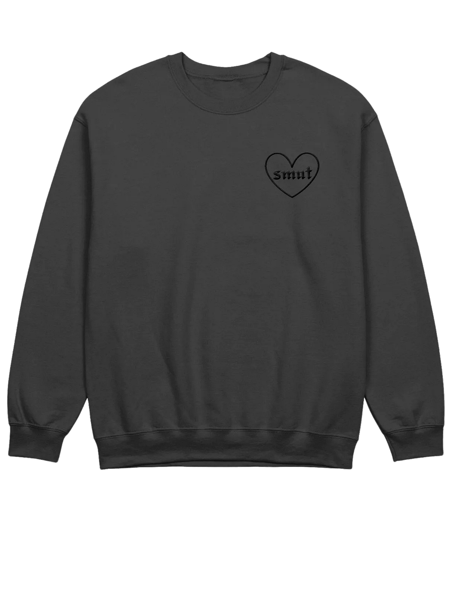 SMUT-HEART - Crewneck (BLK) Unisex product image (2)