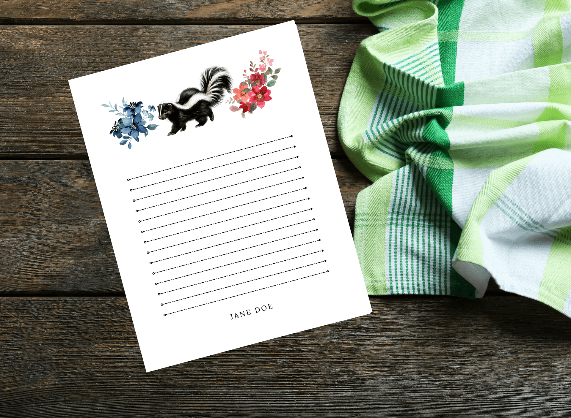 Canva Notepad Template: Nature Themed product image (4)