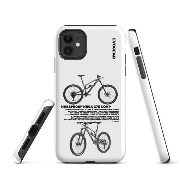 White Mega 275 Comp iPhone Case product image (1)