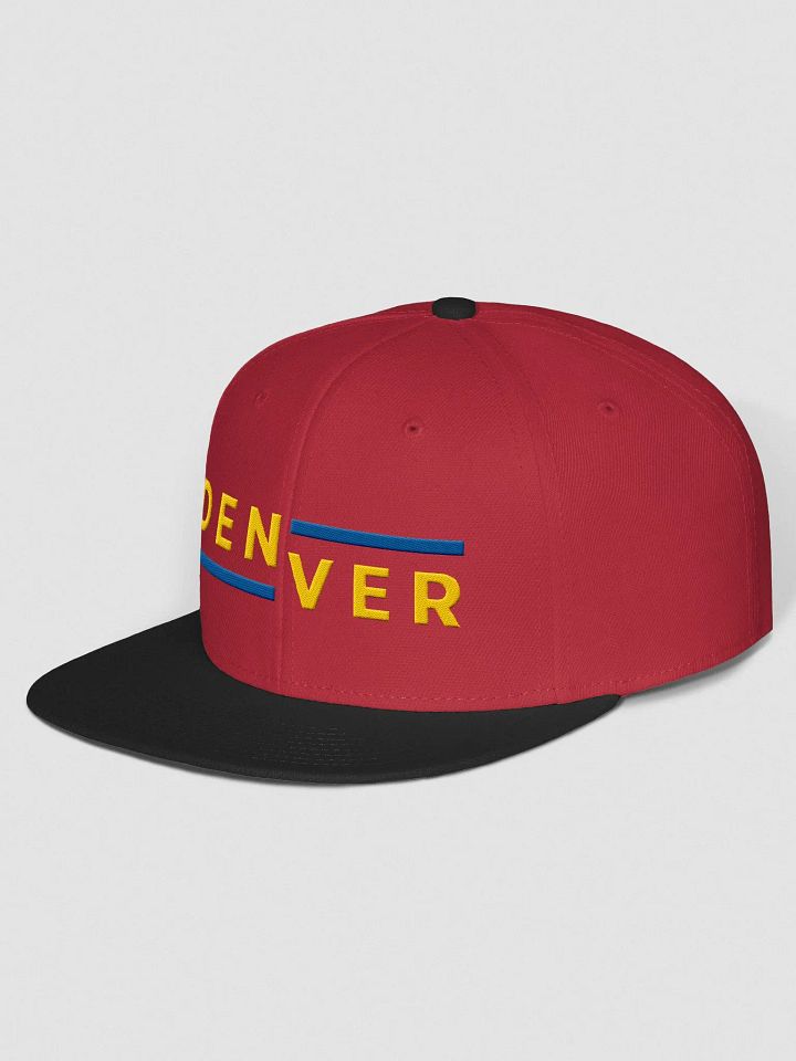 Otto Wool Blend Snapback Cap - Denver product image (2)