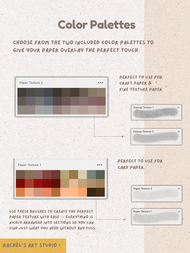 ✨Rachel’s Paper Touch Brushes & Palettes – “A Texture You Can Feel” ✨ product image (1)