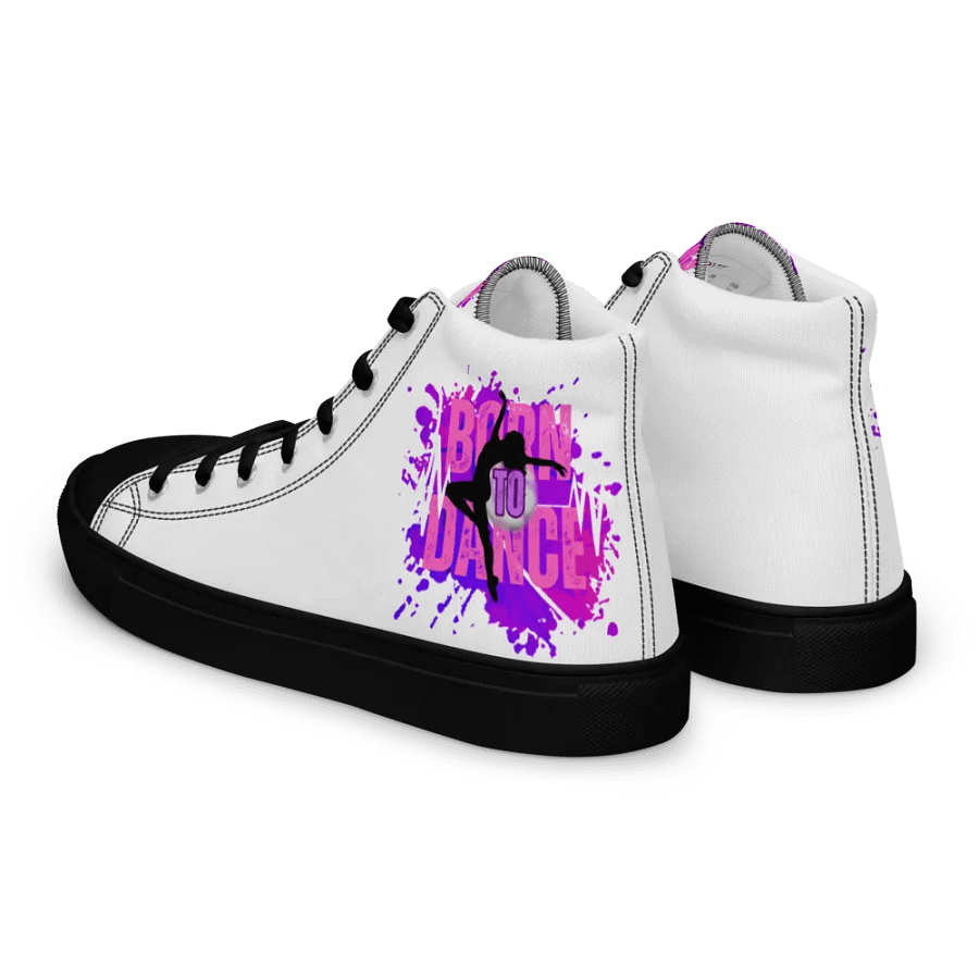 Energetic Born to Dance Her Silhouette Men's High Tops product image (5)