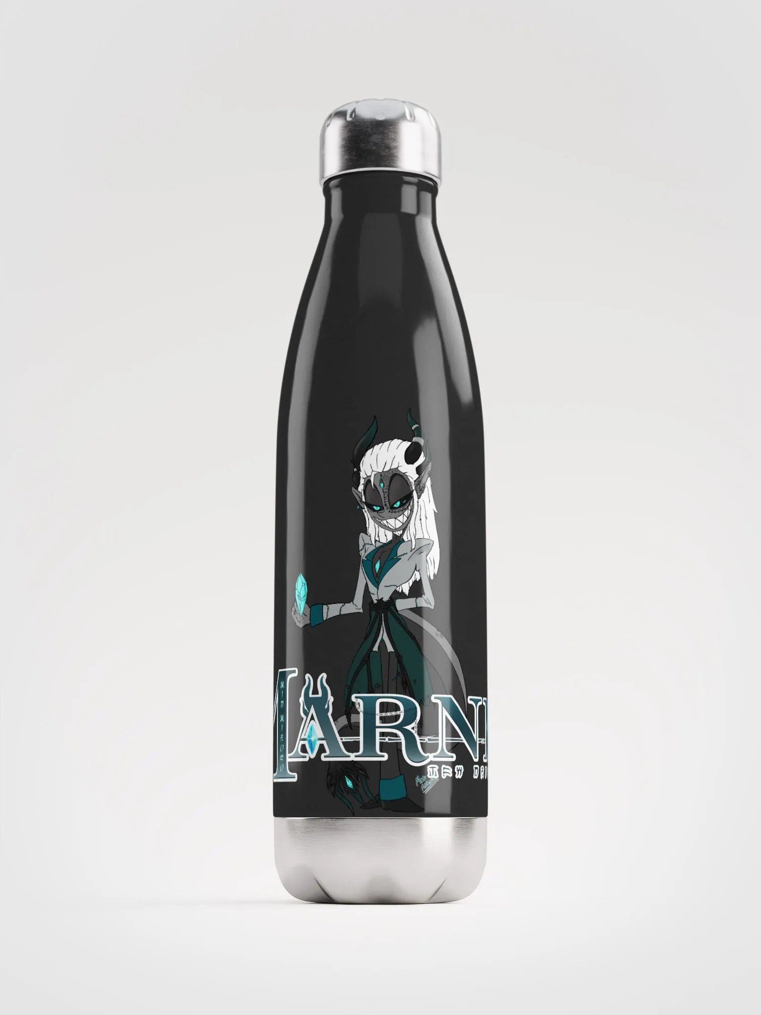 Hazbin Style Mad_Marnin Stainless Bottle product image (1)