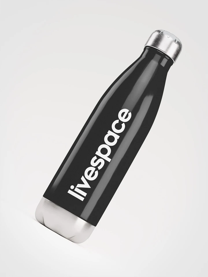 Logo Water Bottle, Black product image (1)