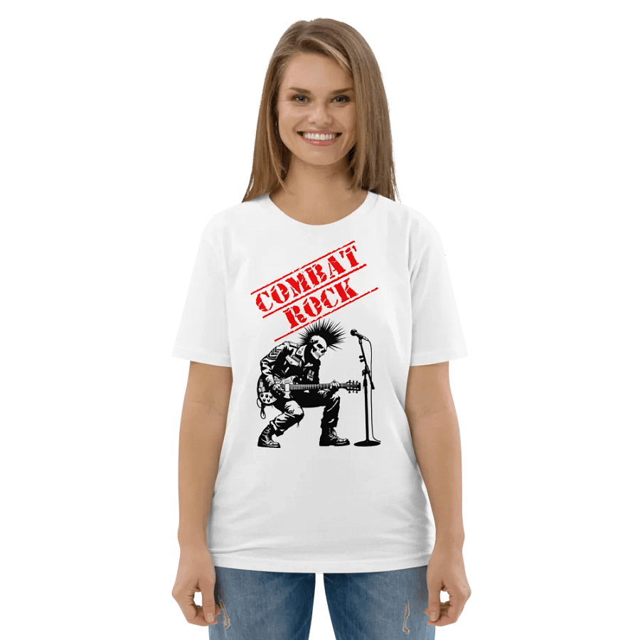 COMBAT ROCK PUNK GUITAR PLAYER SHIRT product image (5)