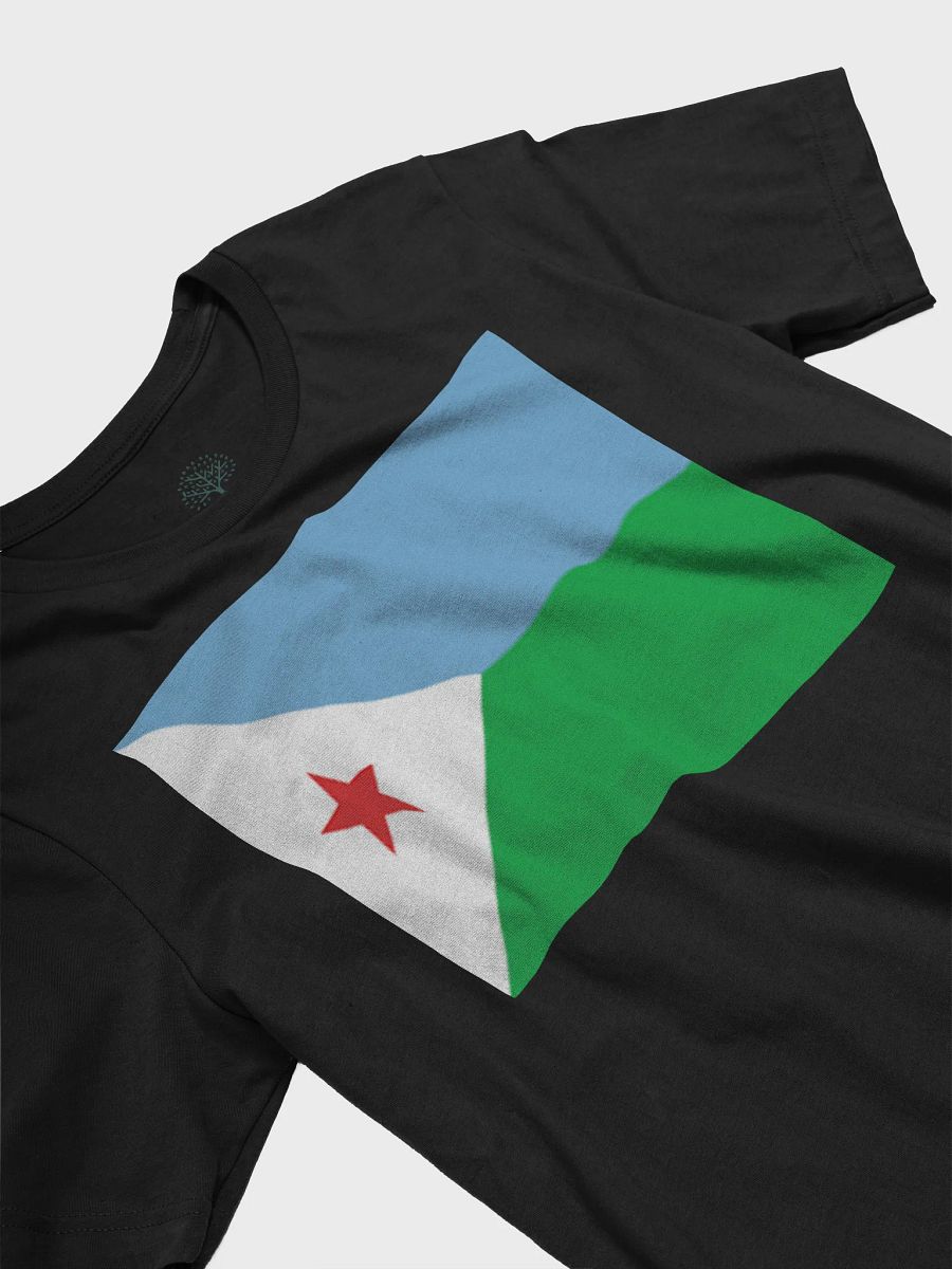 Exclusive Unisex Djibouti Flag Graphic Tee by Graphic Grove - Supersoft Cotton product image (5)