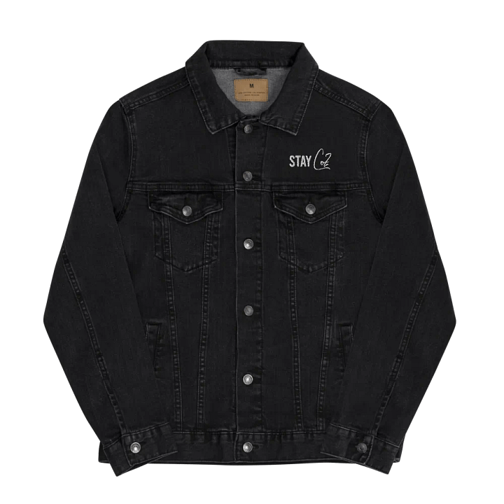 Stay Coz Embroidered Denim Jacket product image (2)