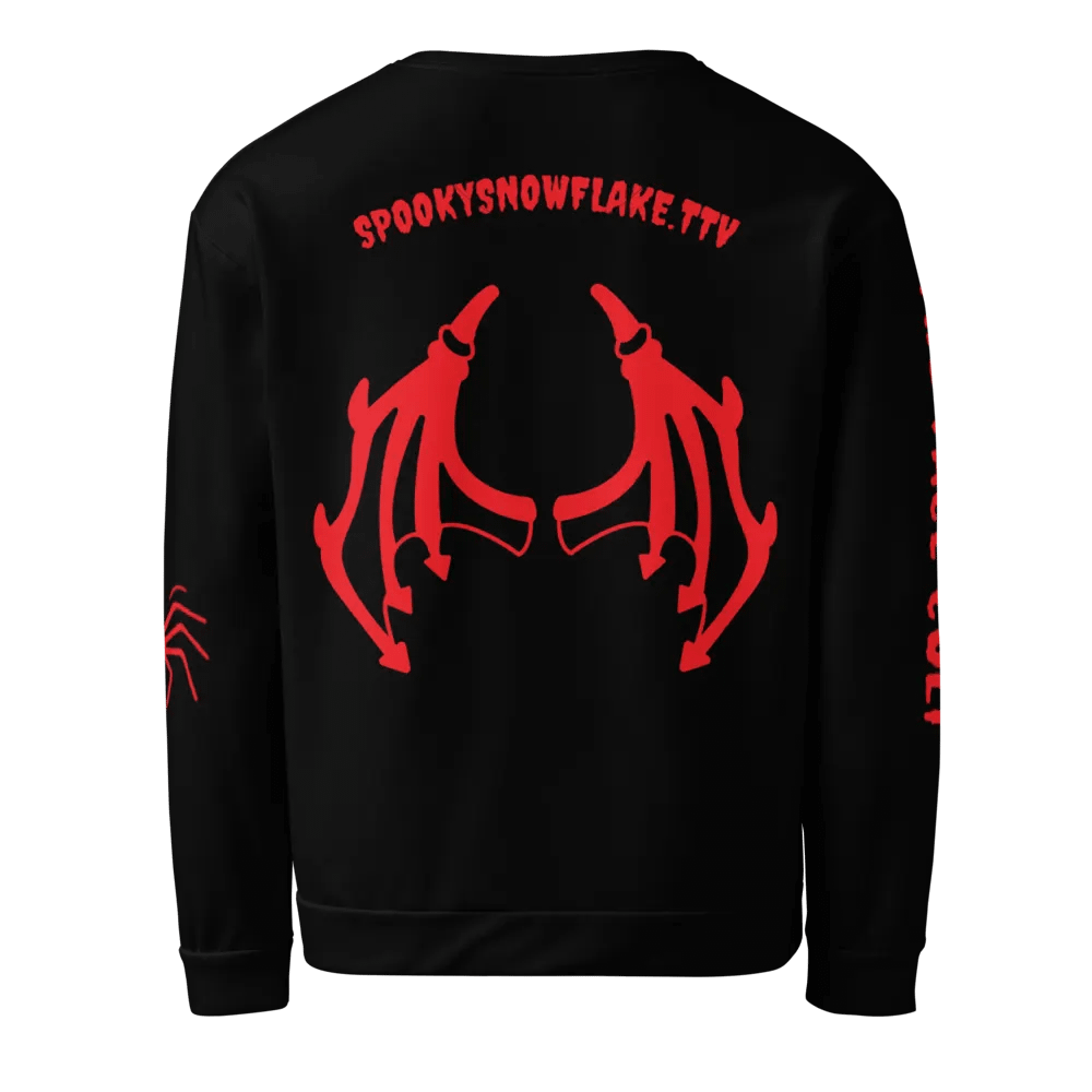 'SPOOKYSNOWFLAKE' Recycled Unisex Sweatshirt product image (3)