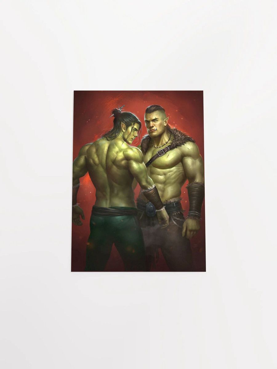 Killik and Ulfarr Art Print, by Skadior Art product image (4)