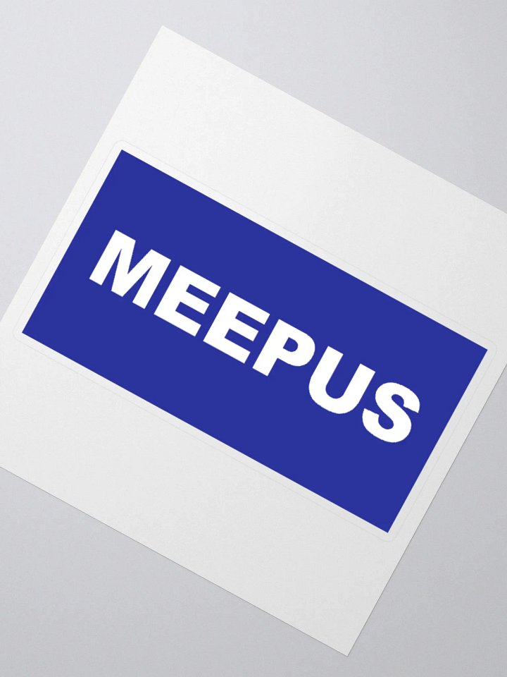 Meep Wear Sticker product image (2)