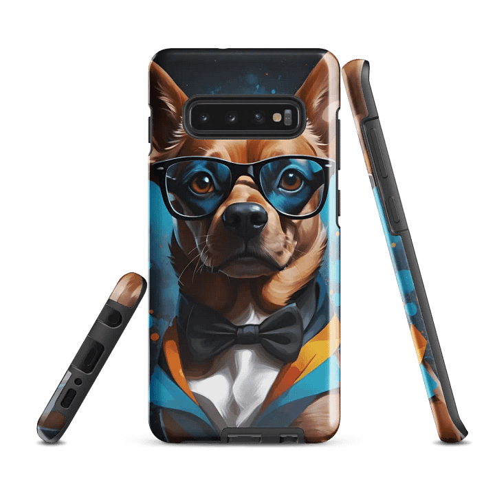 Cool Pup In Style Samsung Galaxy Case product image (3)