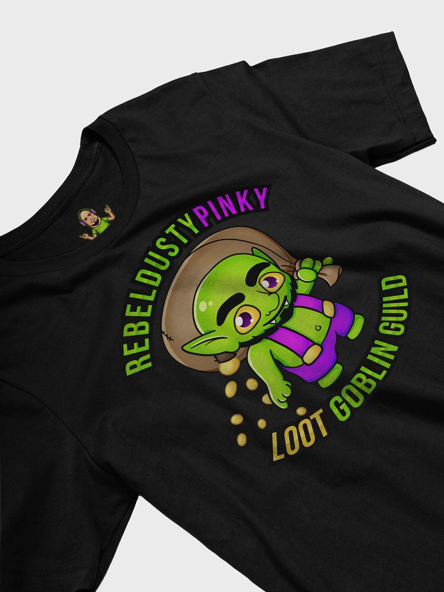 RebelDustyPinky Loot Goblin Guild T-Shirt! product image (5)