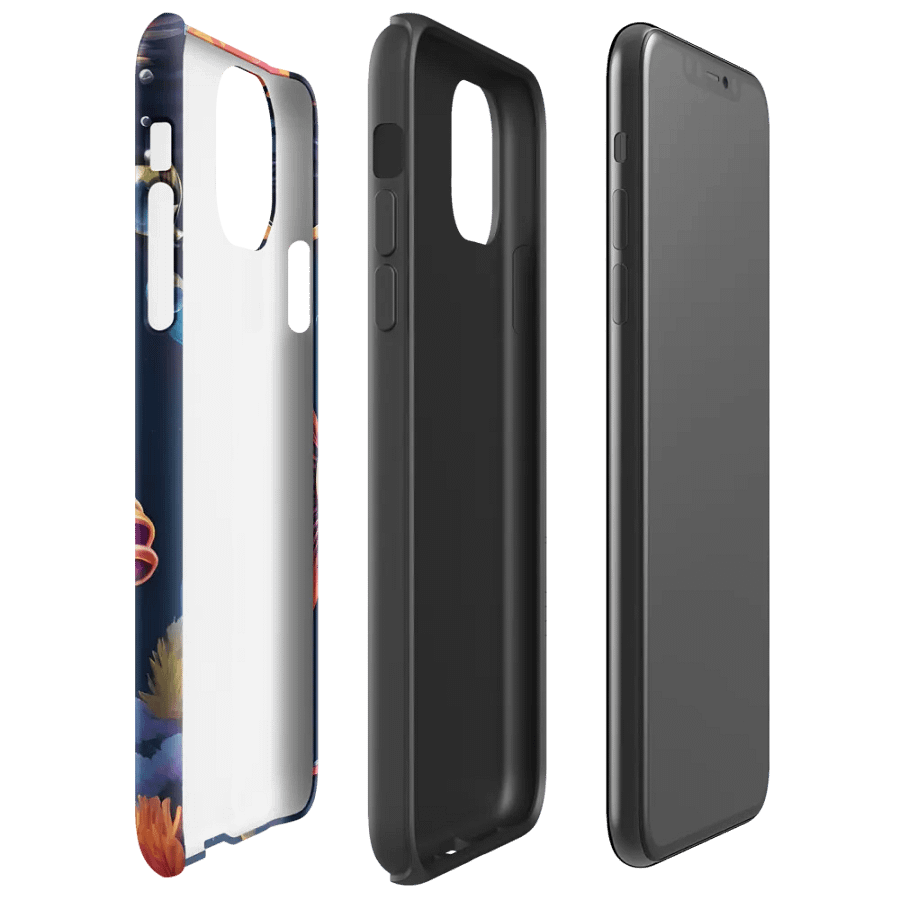 Aquatic Oasis: Coral Reef Fish iPhone Case product image (36)