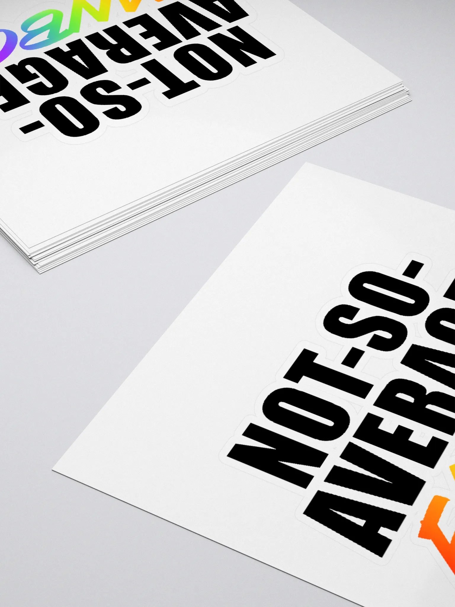 Not-So-Average-Fanboy Sticker product image (11)