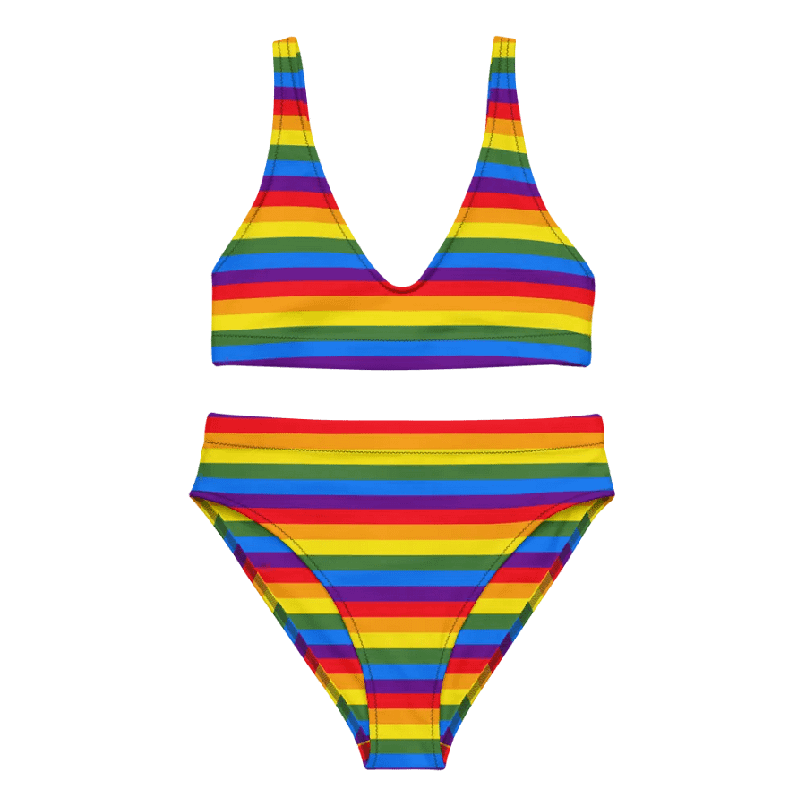 Rainbow Recycled Vibrance Bikini Set product image (1)