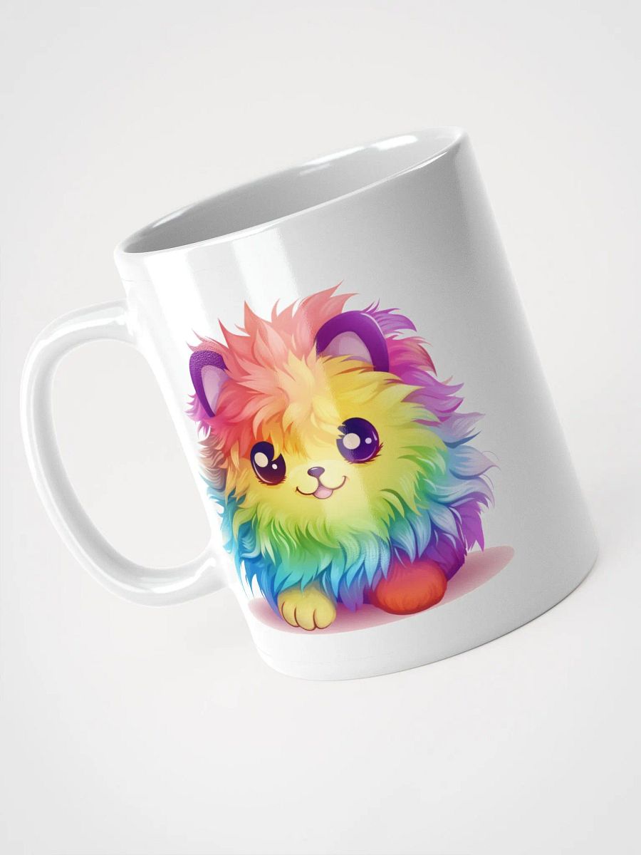 Fuzzy Ball of Love in a Rainbow of Colors Mug product image (3)