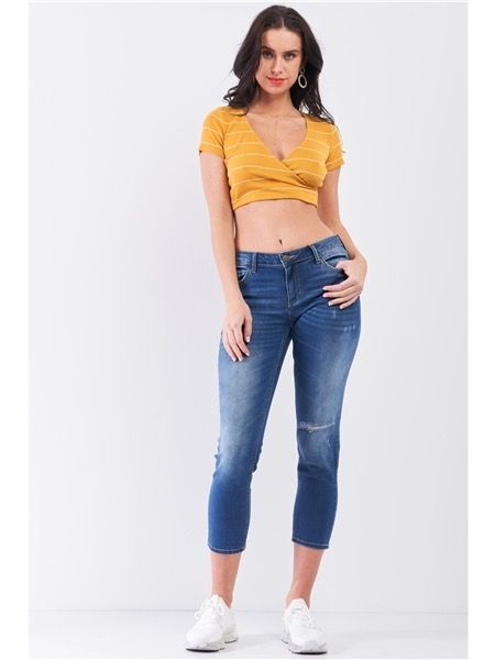 Stripped crop top product image (3)