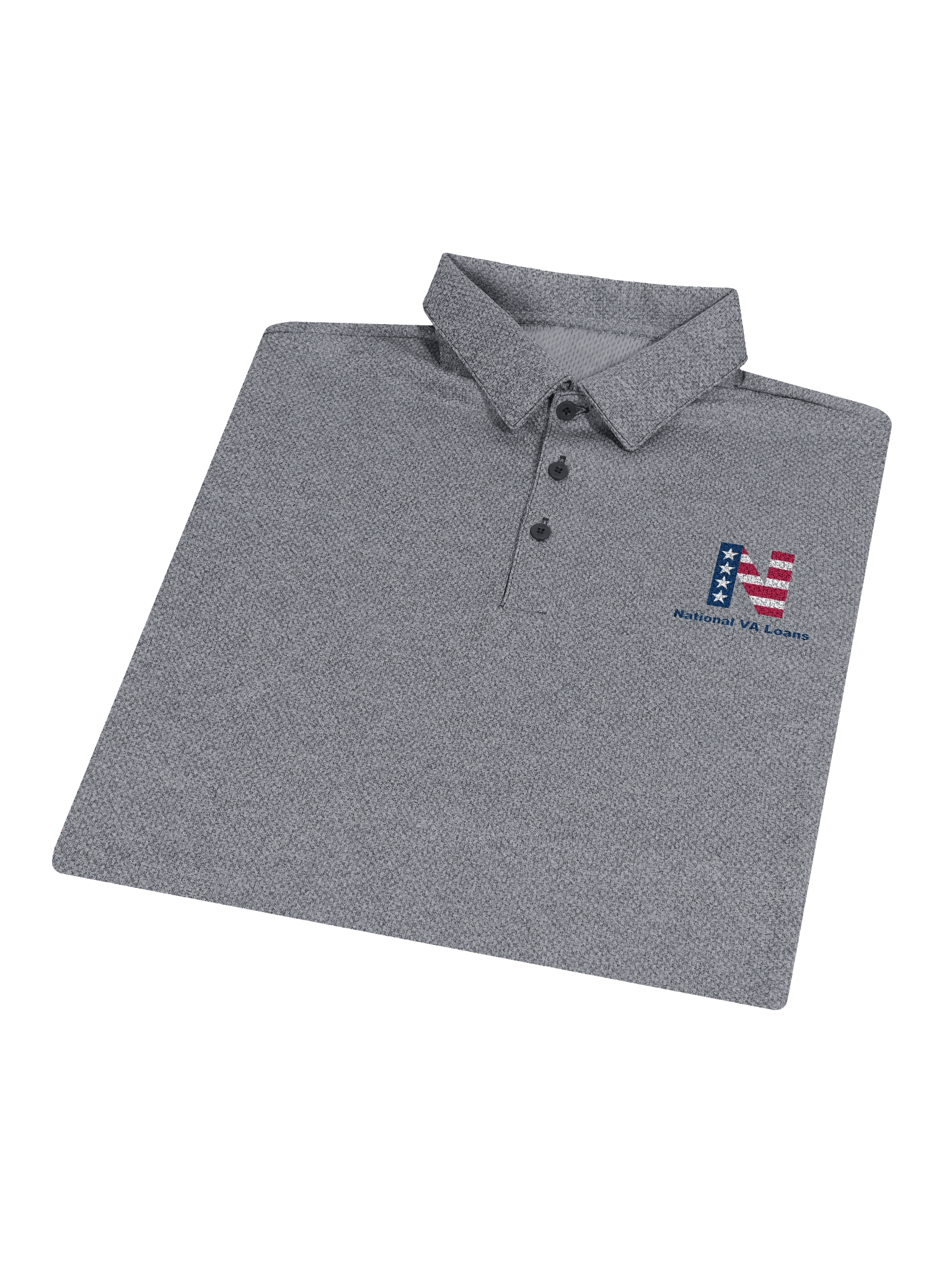 National VA Loans - Adidas Space-Dyed Polo Shirt product image (32)