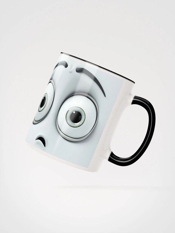 Surprised/Worried Expression Mug: Start Your Day with a Twist! product image (3)
