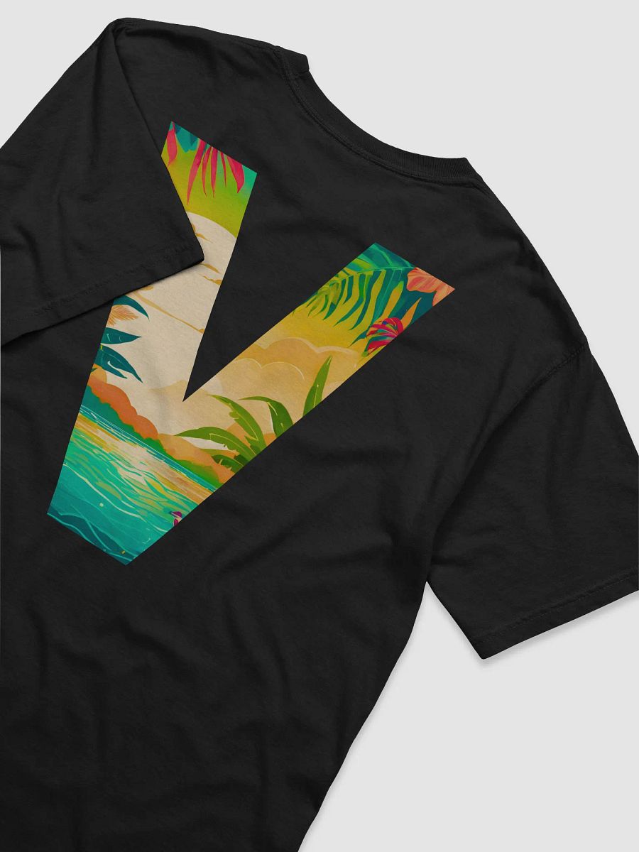 Tropical Sunset Paradise T-Shirt (Letter-V) product image (7)